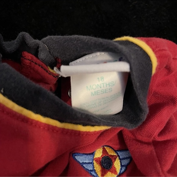 Okie Dokie Vintage~Y2K Set Of Two Bodysuit With Matching Hat Size 18Month - Picture 12 of 16